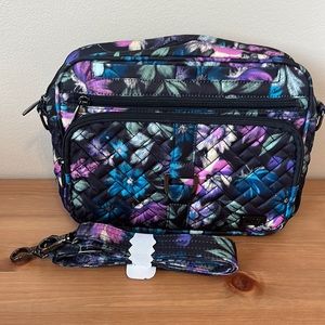 Lug Carousel XL Crossbody Bag - Bloom Black EUC